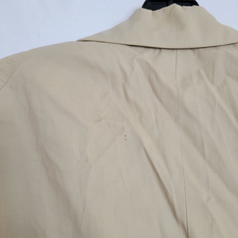 Theory Tan Cream Single Button Front Long Sleeve … - image 6